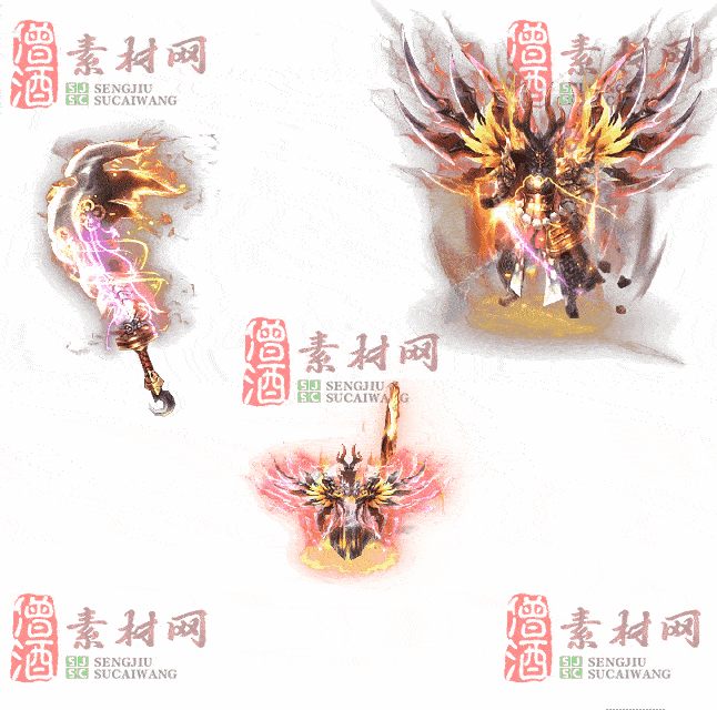 免费剑甲套装素材0313B：34-2