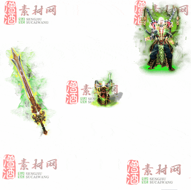 免费剑甲套装素材0314A：5-2