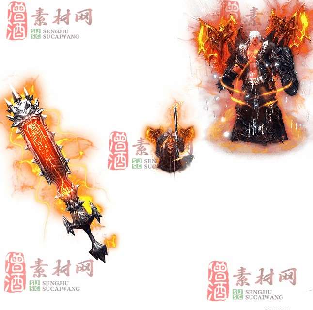 免费剑甲套装素材0314A：21-1