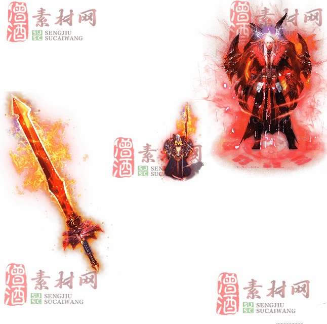 免费剑甲套装素材0314A：38-1