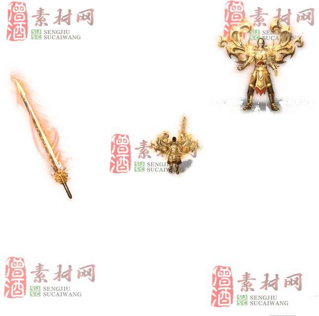 免费剑甲套装素材0314A：73-1