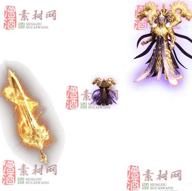 免费剑甲套装素材0314B：14-1