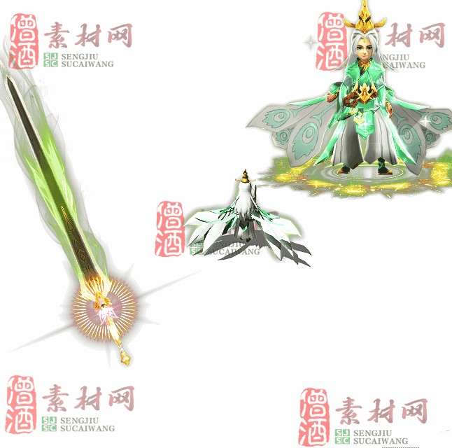 免费剑甲套装素材0314B：58-1