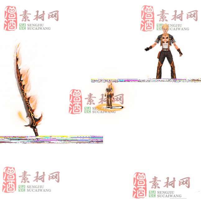 免费剑甲套装素材0314B：87-1