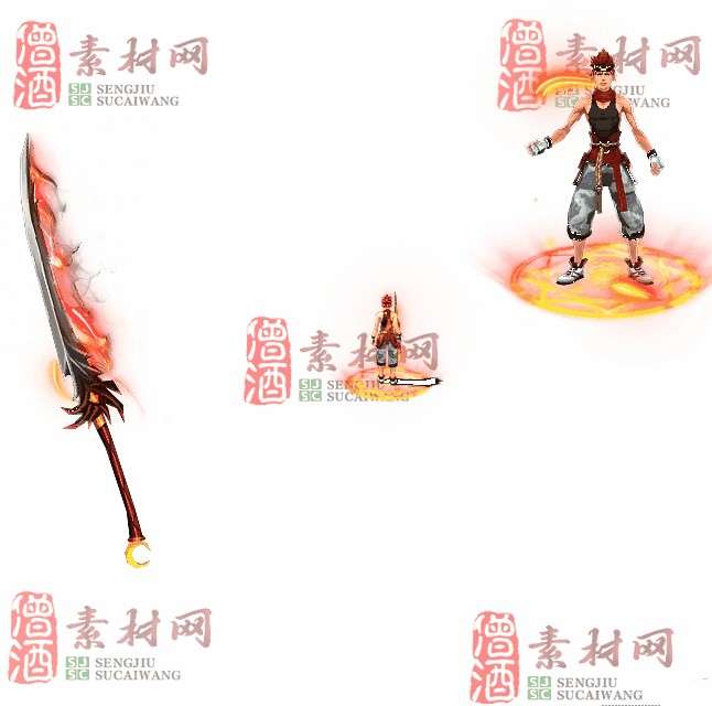 免费剑甲套装素材0314B：90-1