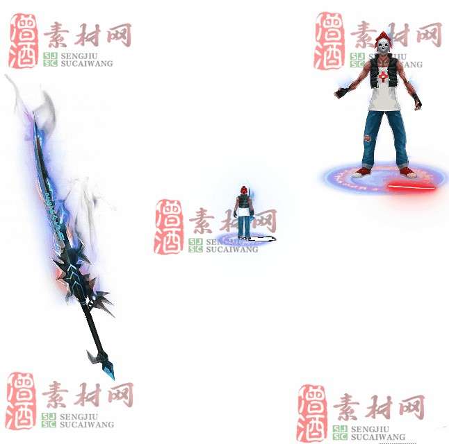 免费剑甲套装素材0314B：91-1