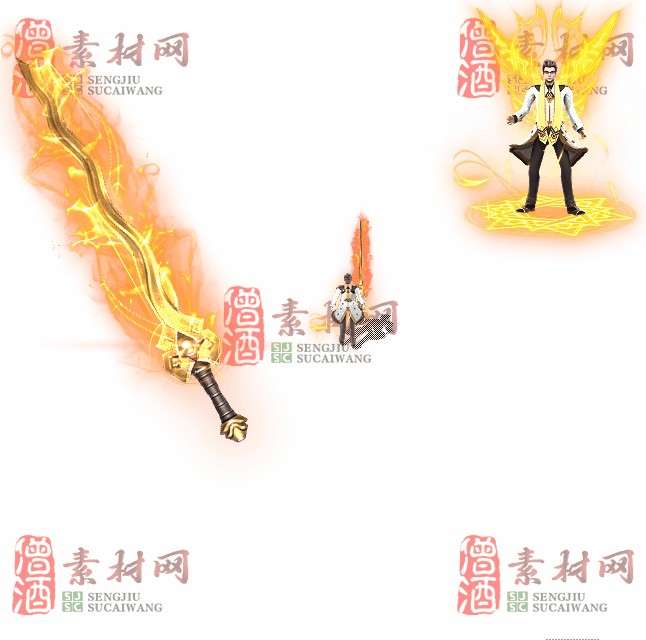 免费剑甲套装素材0315A：38-1