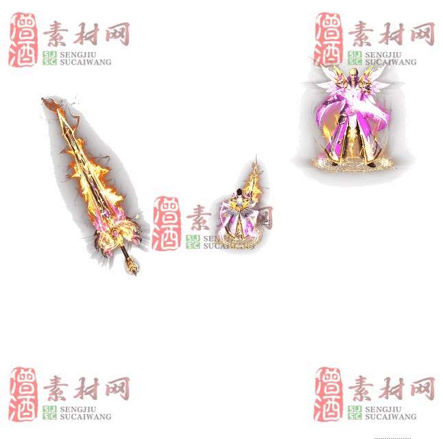 免费剑甲套装素材0315A：68-1