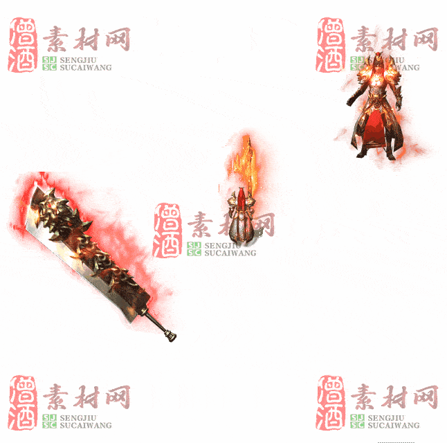 免费剑甲套装素材0315B：67-2