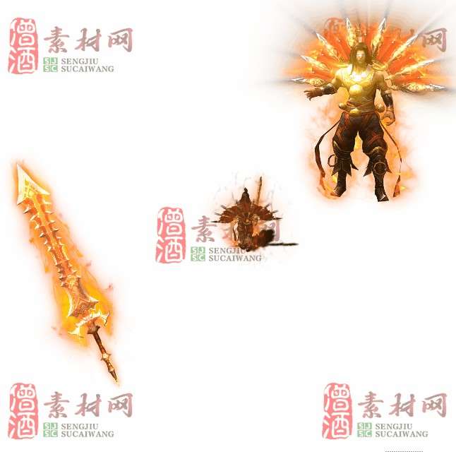 免费剑甲套装素材0315B：79-1