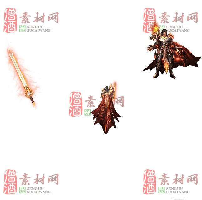 免费剑甲套装素材0315C：10-1