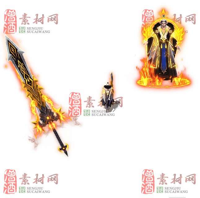 免费剑甲套装素材0316A：3-1
