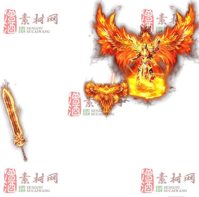 免费剑甲套装素材0316A：24-1