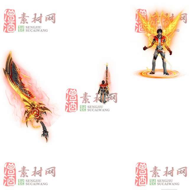 免费剑甲套装素材0316A：76-1