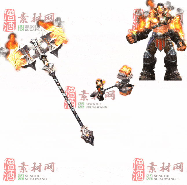 免费剑甲套装素材0316B：1-2