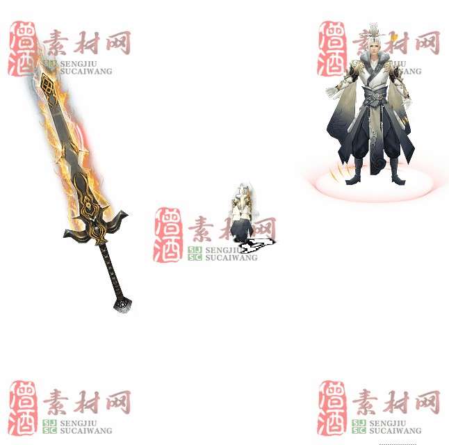 免费剑甲套装素材0316B：18-1