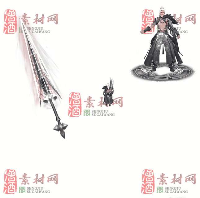 免费剑甲套装素材0316B：22-1