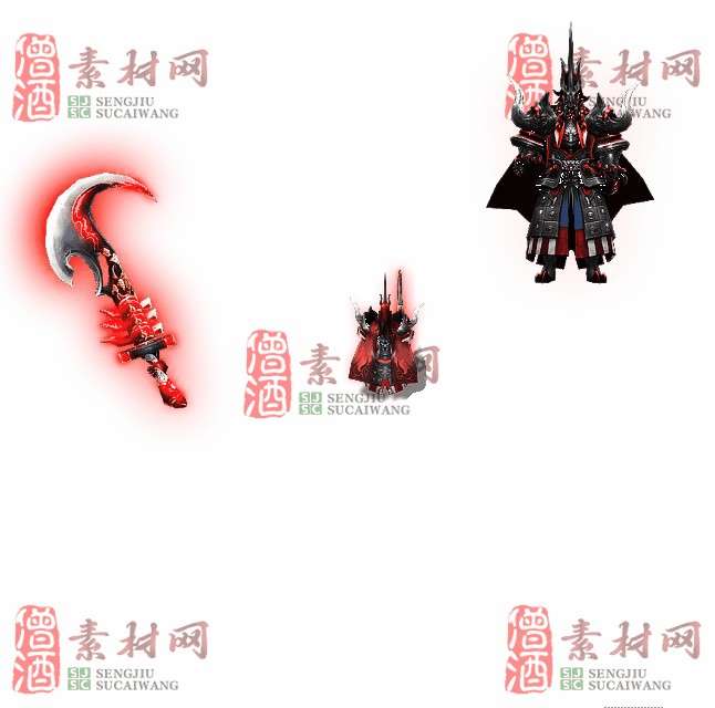 免费剑甲套装素材0316B：34-1
