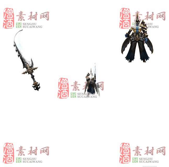 免费剑甲套装素材0316B：39-1