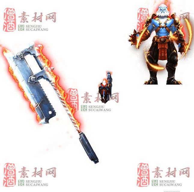 免费剑甲套装素材0316B：60-1