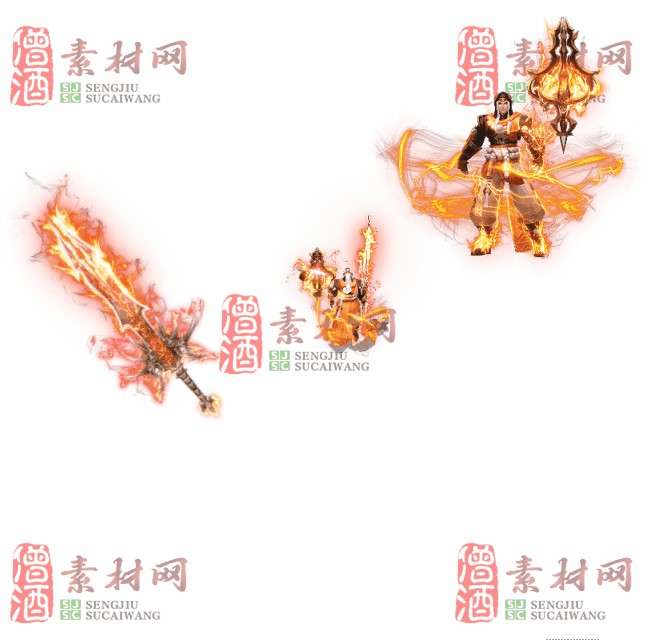 免费剑甲套装素材0316B：64-1