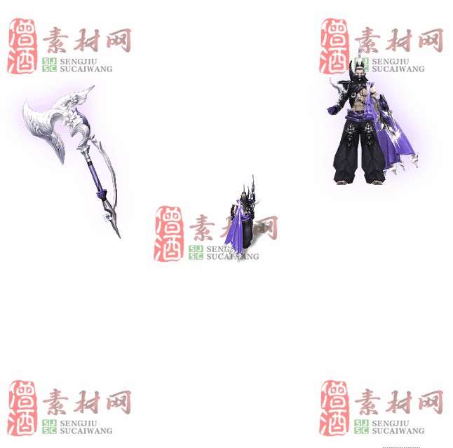 免费剑甲套装素材0316B：84-1