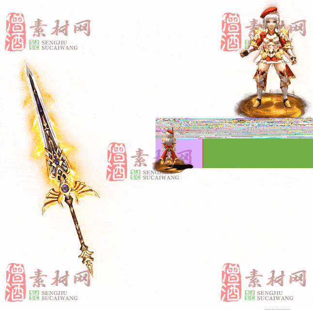 免费剑甲套装素材0316C：4-2