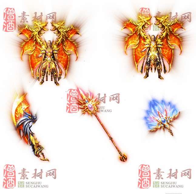 免费三职业剑甲套装0318A：12-1