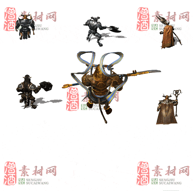 免费怪物素材：2403319-7牛魔教主-2