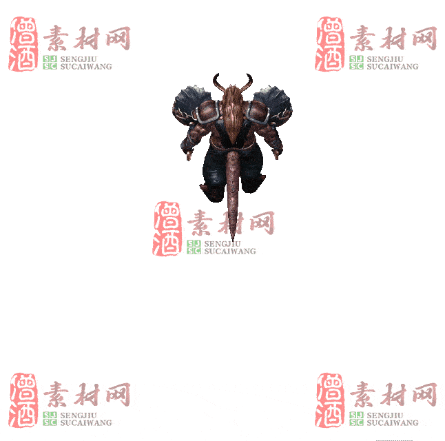 免费怪物素材：2403319-8尸霸-2
