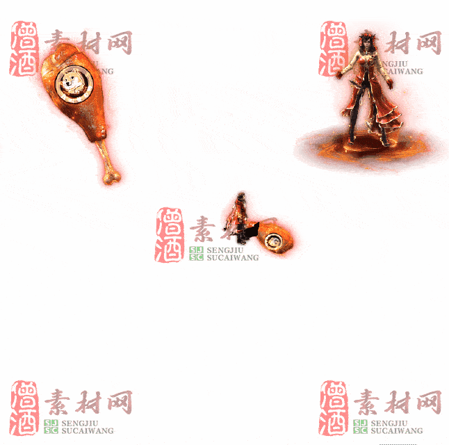 免费剑甲套装素材0321A：2-2