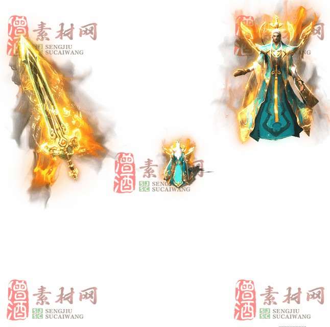 免费剑甲套装素材0321A：21-1