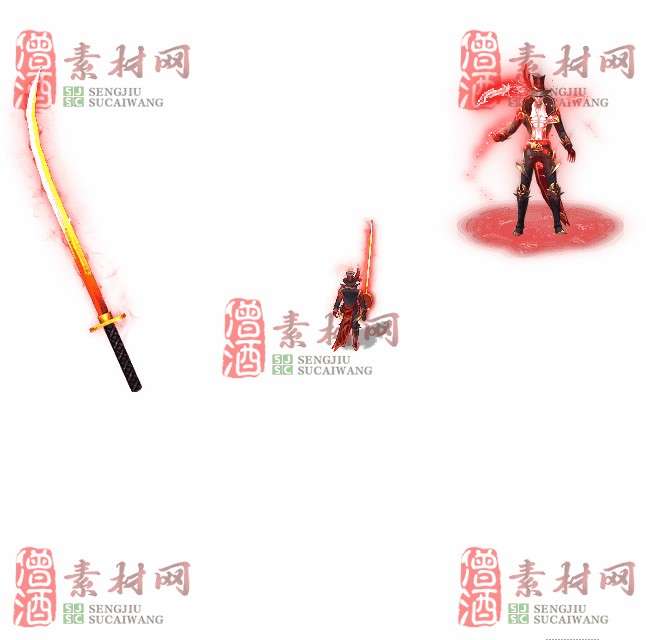 免费剑甲套装素材0321A：64-1