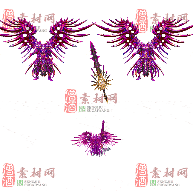 免费剑甲套装素材0321B：7-2