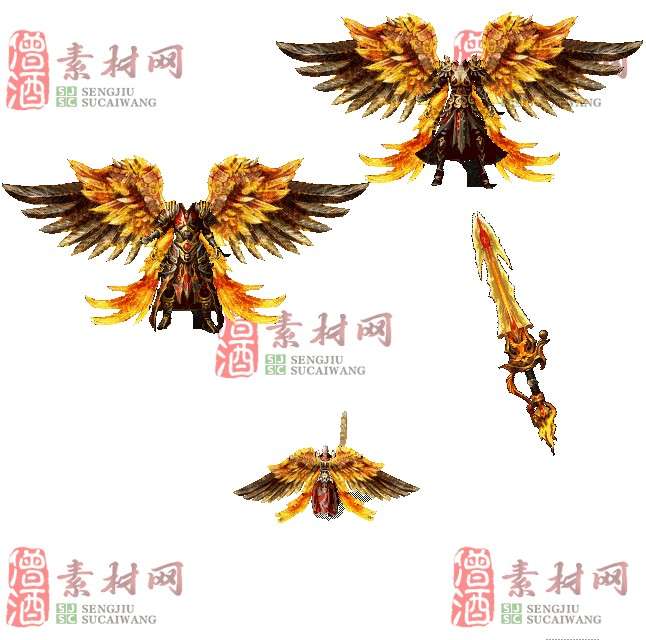免费剑甲套装素材0321B：8-1