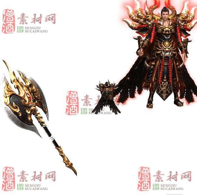 免费剑甲套装素材0321B：46-1