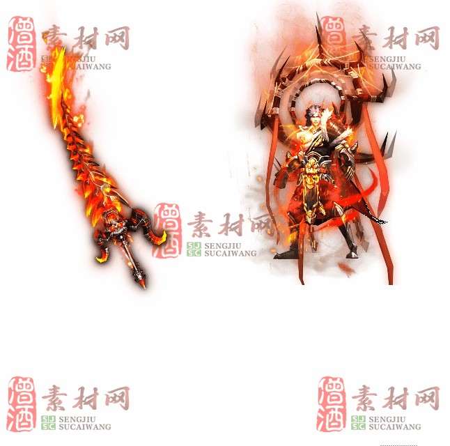免费剑甲套装素材0322A：58-1