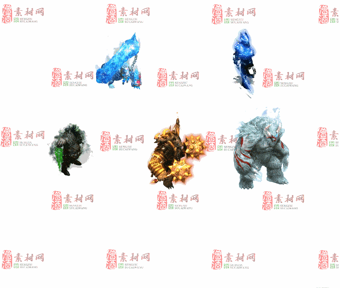 免费怪物素材0404A：78-2