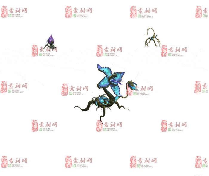 免费怪物素材0405A：12-2