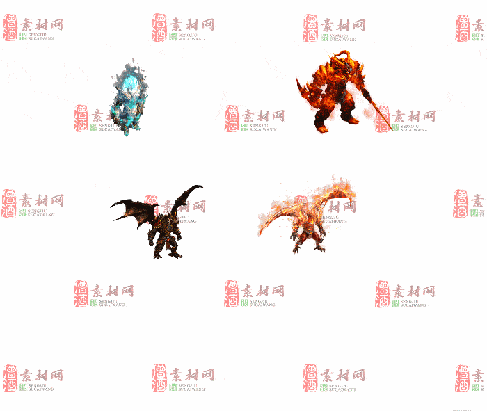 免费怪物素材0405A：37-2