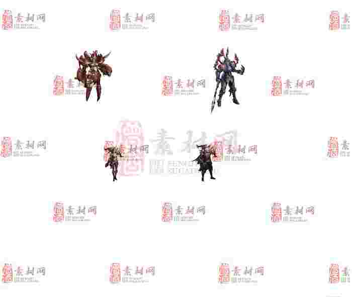 免费怪物素材0405A：48-1