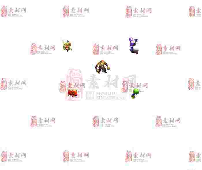 免费怪物素材0405A：55-1