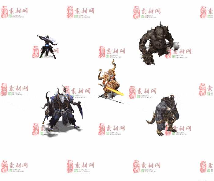 免费怪物素材0405A：57-2