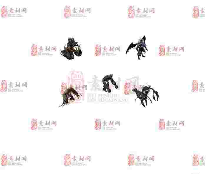 免费怪物素材0405A：64-1