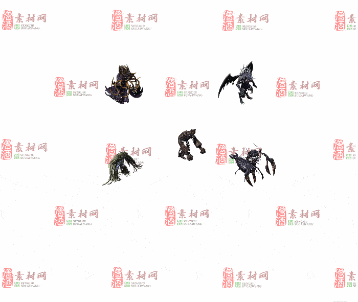免费怪物素材0405A：64-2