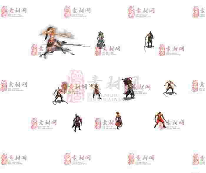 免费怪物素材0405A：70-1