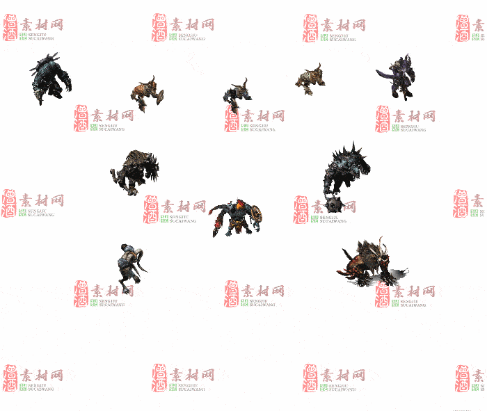 免费怪物素材0405A：79-2