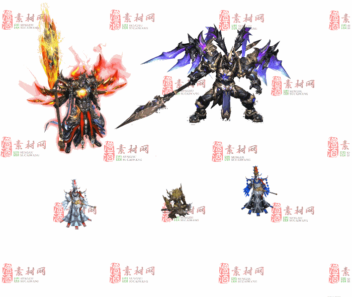 免费怪物素材0405A：90-2