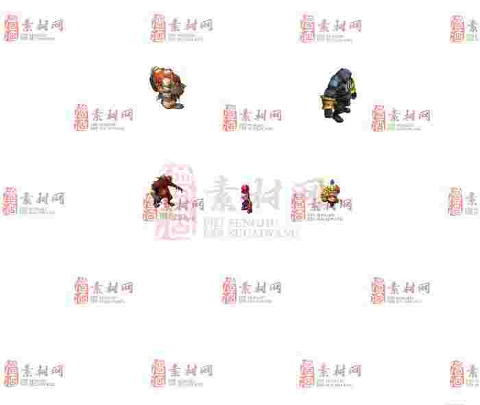 免费怪物素材0405B：10-1