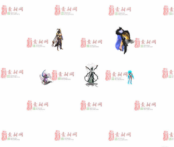 免费怪物素材0405B：14-2